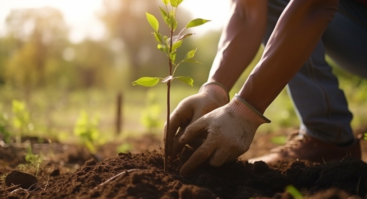 Planting trees or working in community gardens to promote local food production and habitat restoration The Generative AI