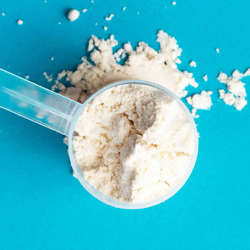 header image; protein powder